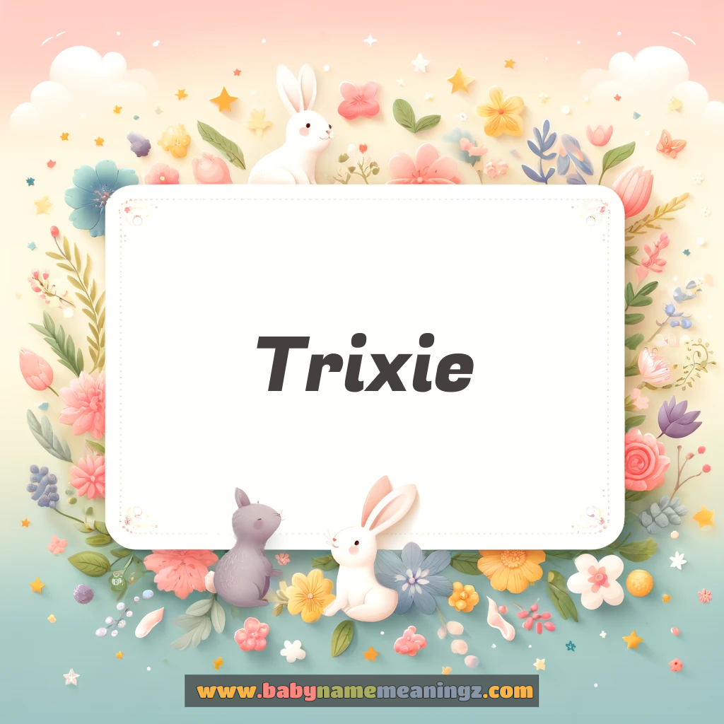 Trixie Name Meaning  (  Girl) Complete Guide
