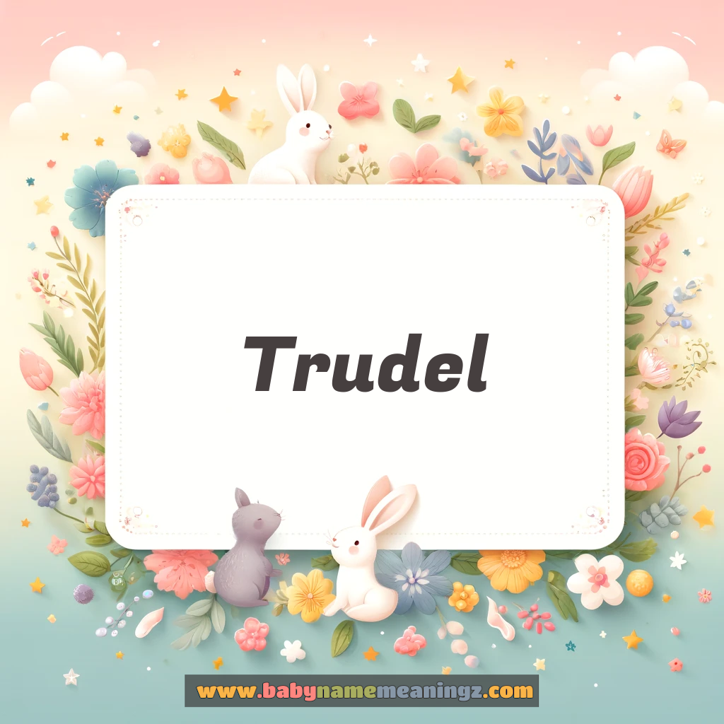 Trudel Name Meaning  (  Girl) Complete Guide