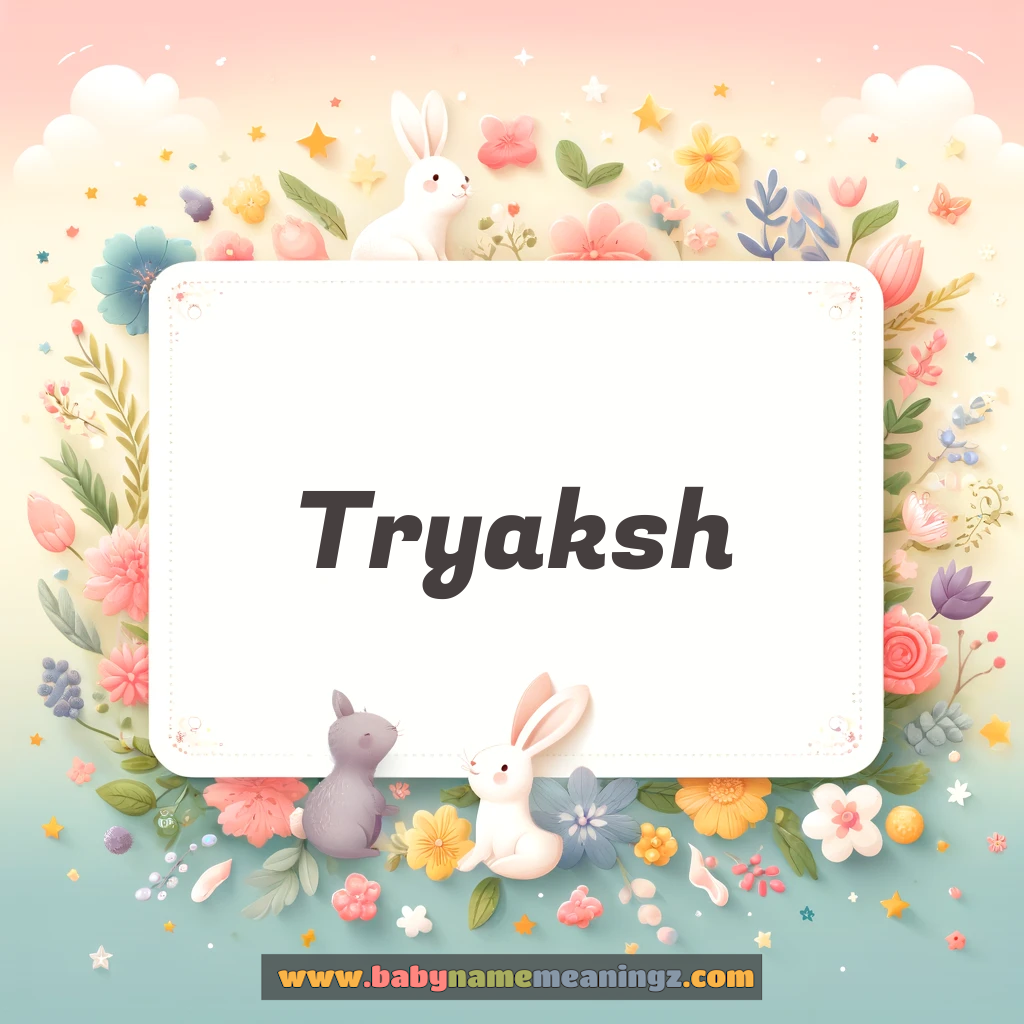 Tryaksh Name Meaning  In Hindi & English (त्रयक्षो  Boy) Complete Guide