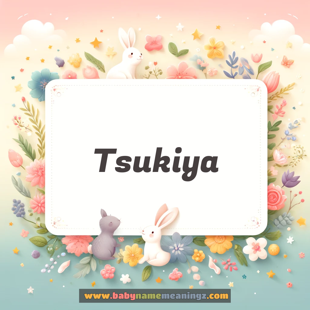 Tsukiya Name Meaning & Tsukiya Origin, Lucky Number, Gender, Pronounce