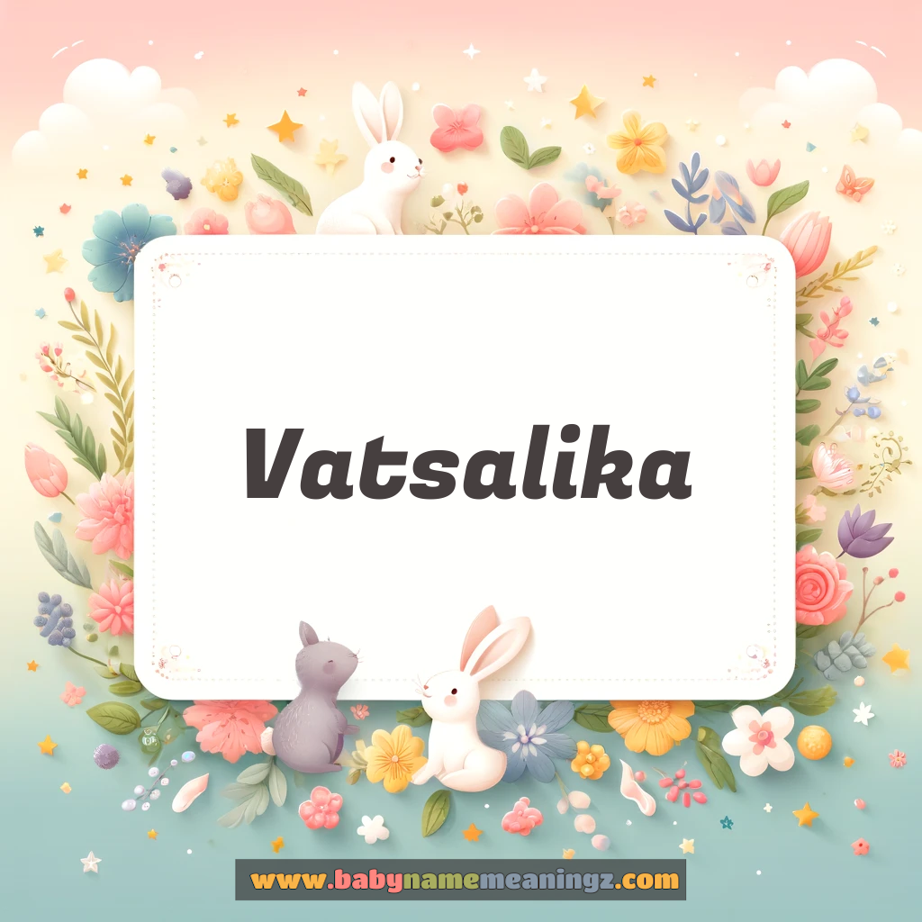 Vatsalika Name Meaning & Vatsalika (वत्सालिका) Origin, Lucky Number, Gender, Pronounce