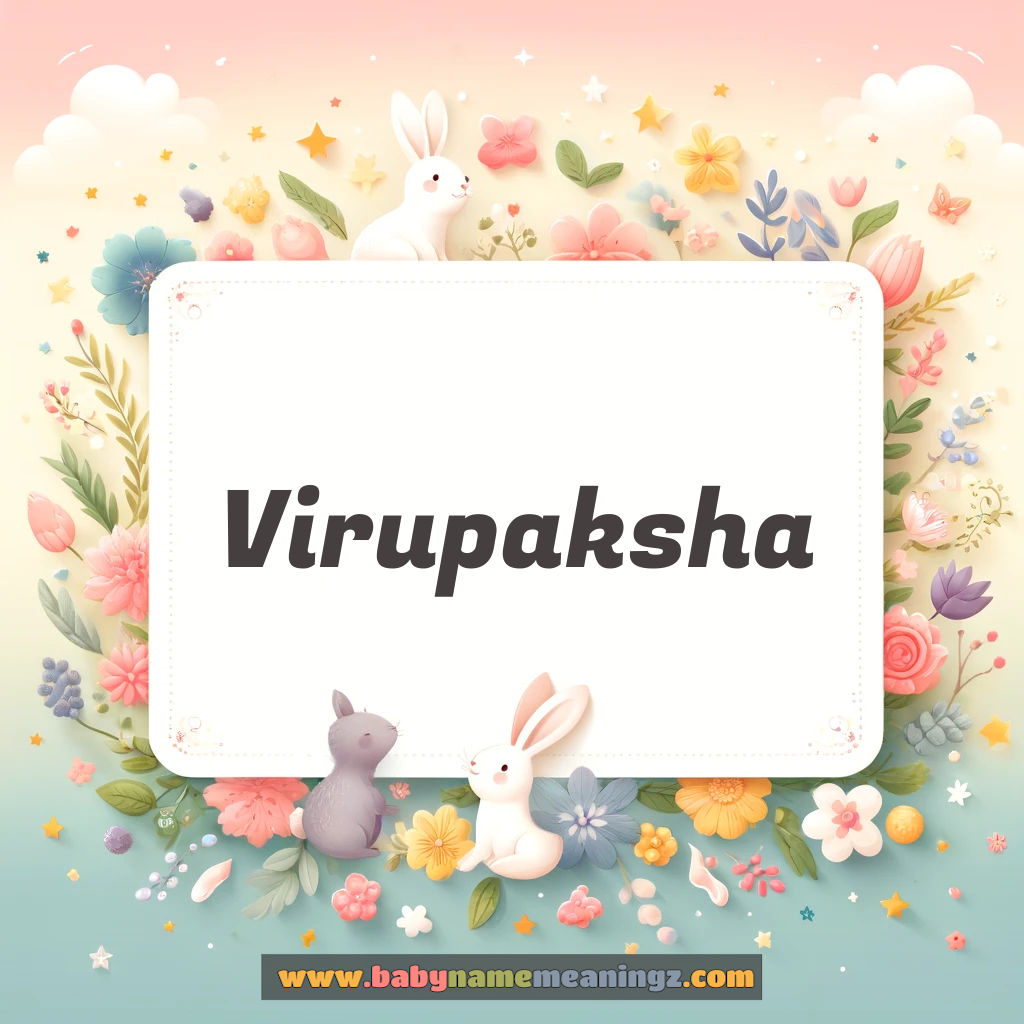 Virupaksha Name Meaning  In Hindi & English (वीरूपक्ष  Girl) Complete Guide