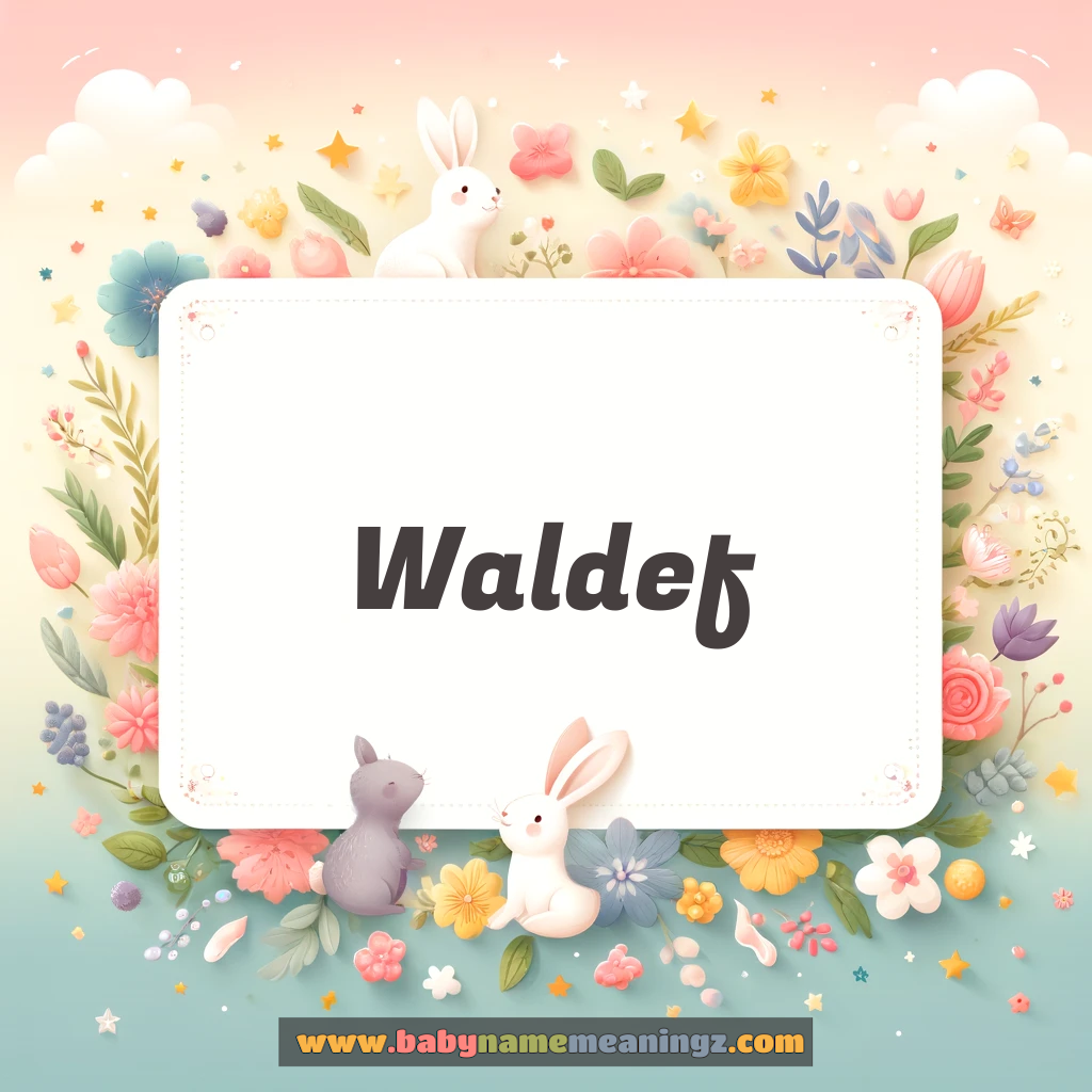 Waldef Name Meaning  (  Boy) Complete Guide