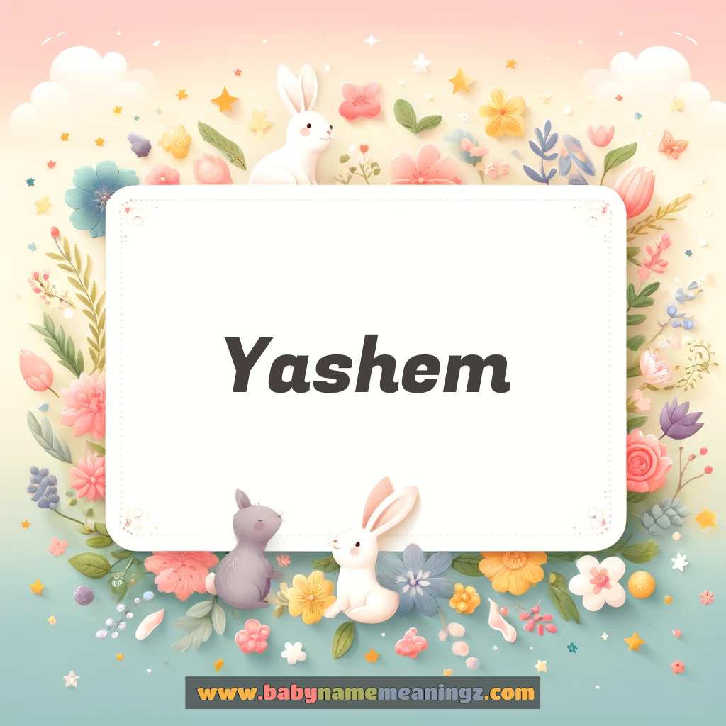 Yashem Name Meaning  In Urdu (یاشم Boy) Complete Guide