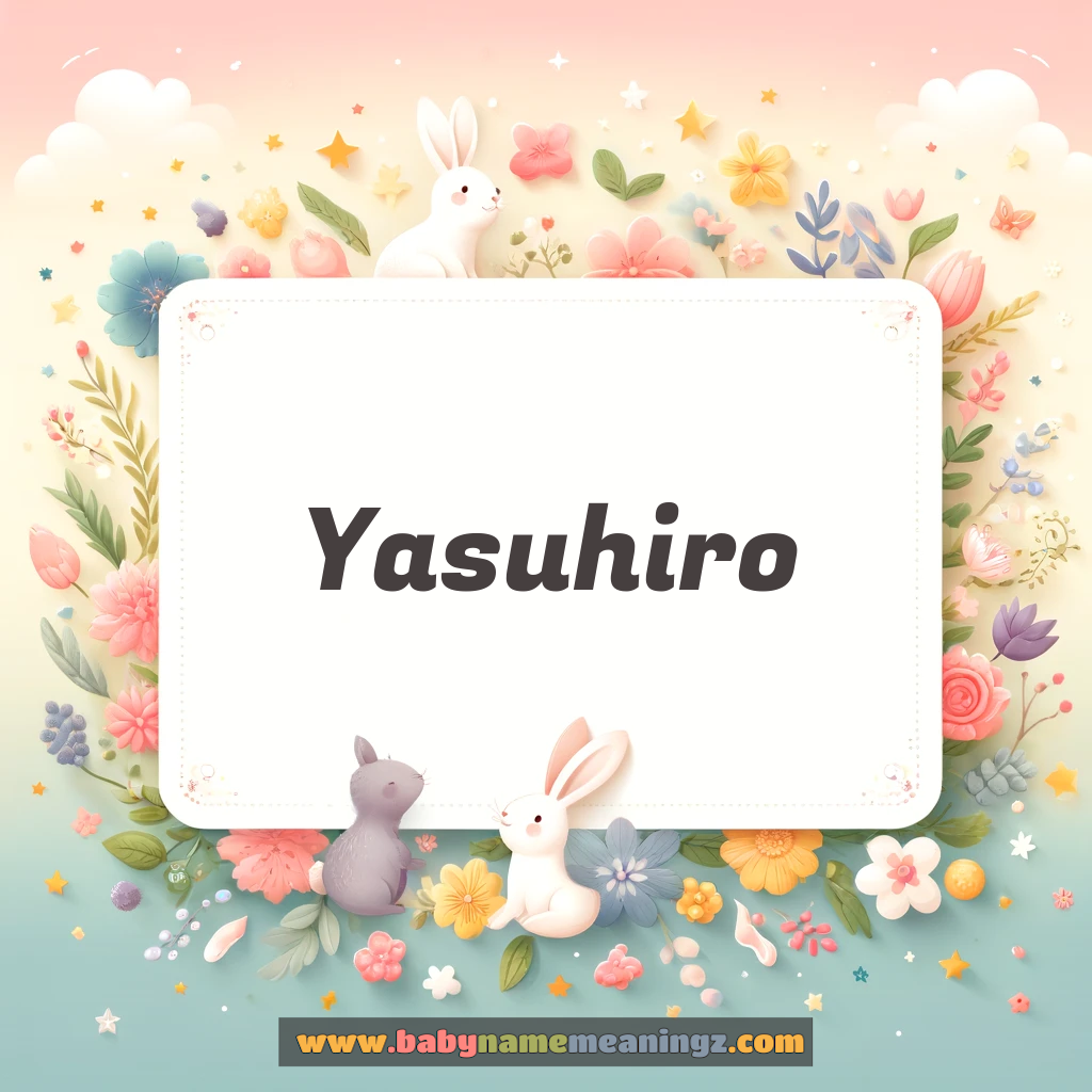 Yasuhiro Name Meaning & Yasuhiro Origin, Lucky Number, Gender, Pronounce