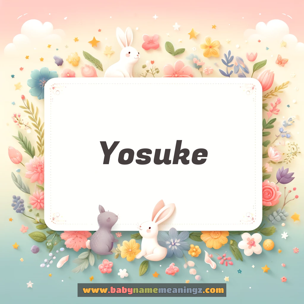 Yosuke Name Meaning  (  Boy) Complete Guide