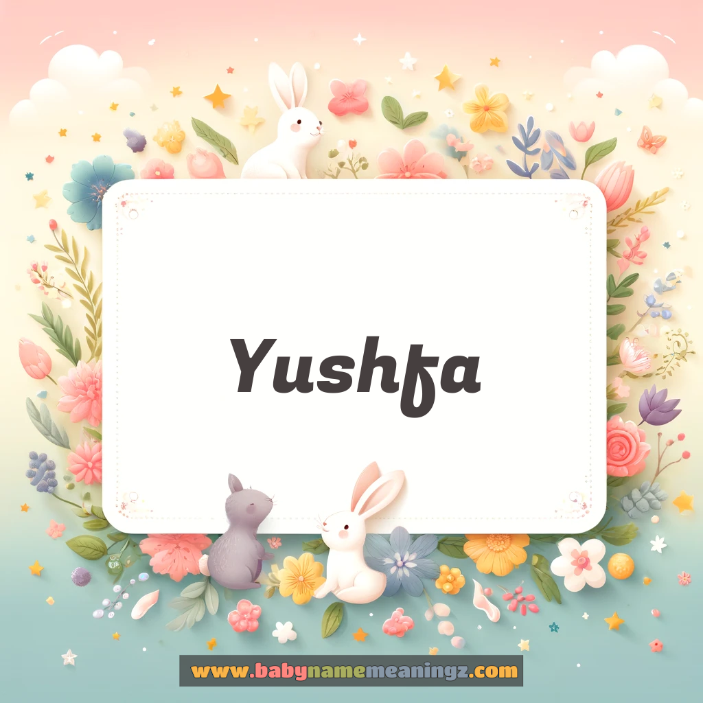 Yushfa Name Meaning  (یوشفہ  Girl) Complete Guide